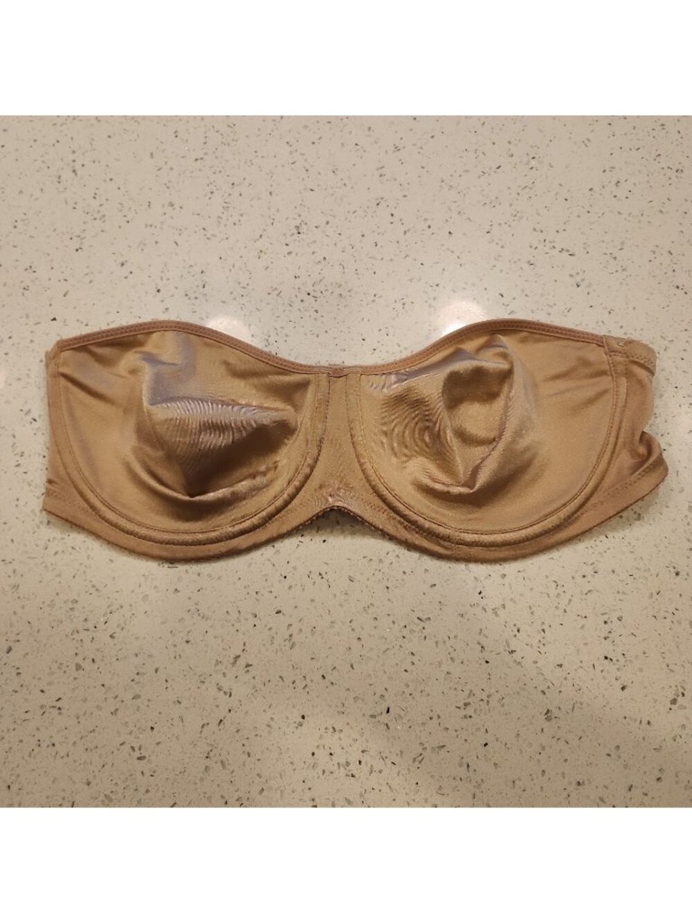 Natori Strapless Bra 36C Unlined Wireless Nude 74362 *no Straps